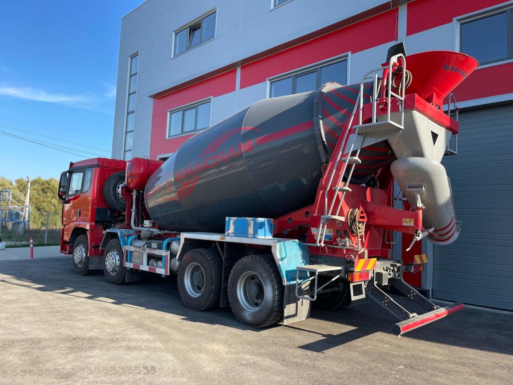 Автобетоносмеситель SHACMAN 8×4 X3000 (рестайлинг)