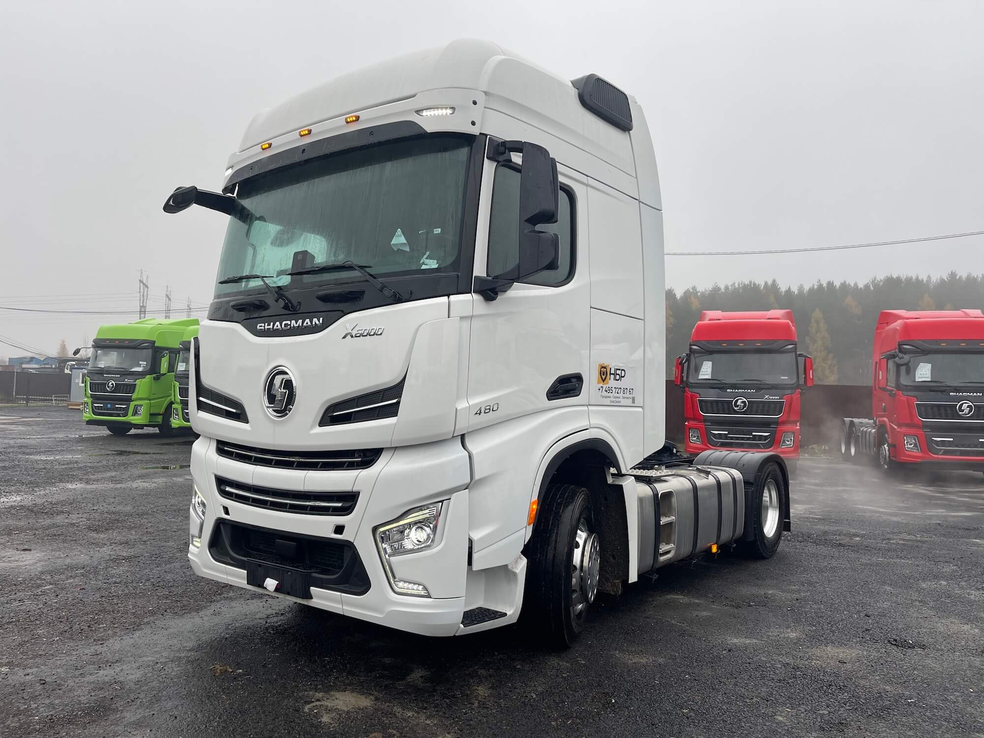 Седельный тягач Shacman X6000 (рестайлинг) 4×2 SX4188YY381