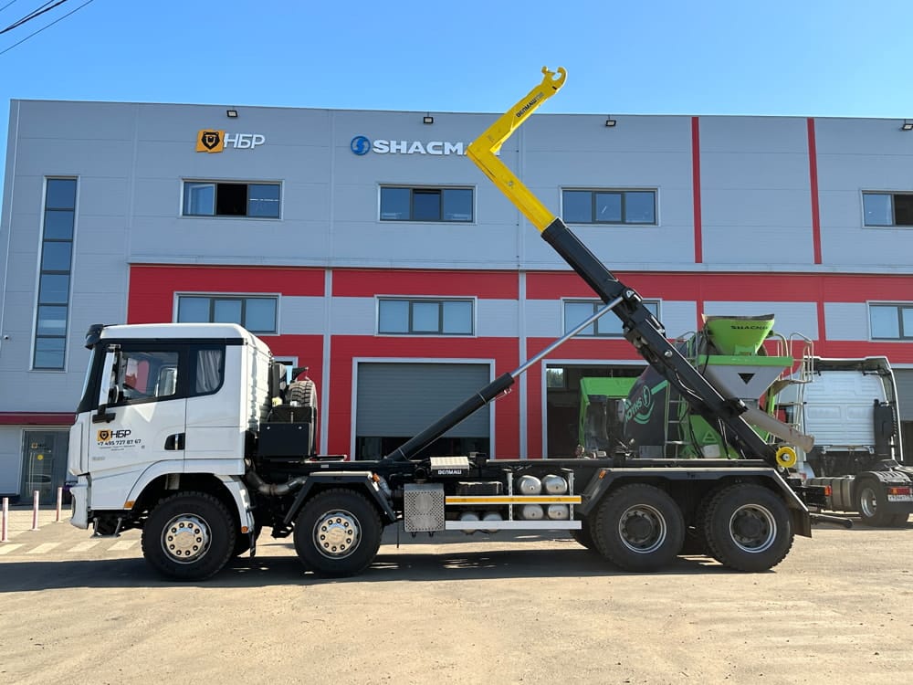 Крюковой погрузчик PALFINGER 8×4 SHACMAN SX33186V366