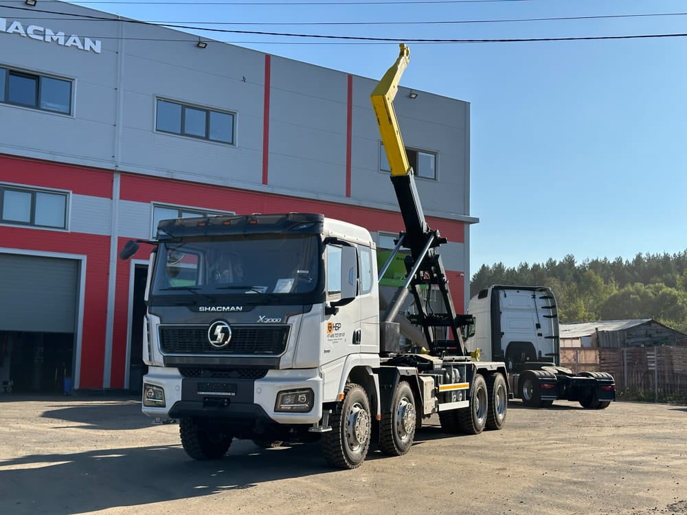 Крюковой погрузчик PALFINGER 8×4 SHACMAN SX33186V366