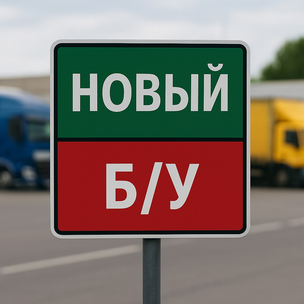 Новый грузовик
